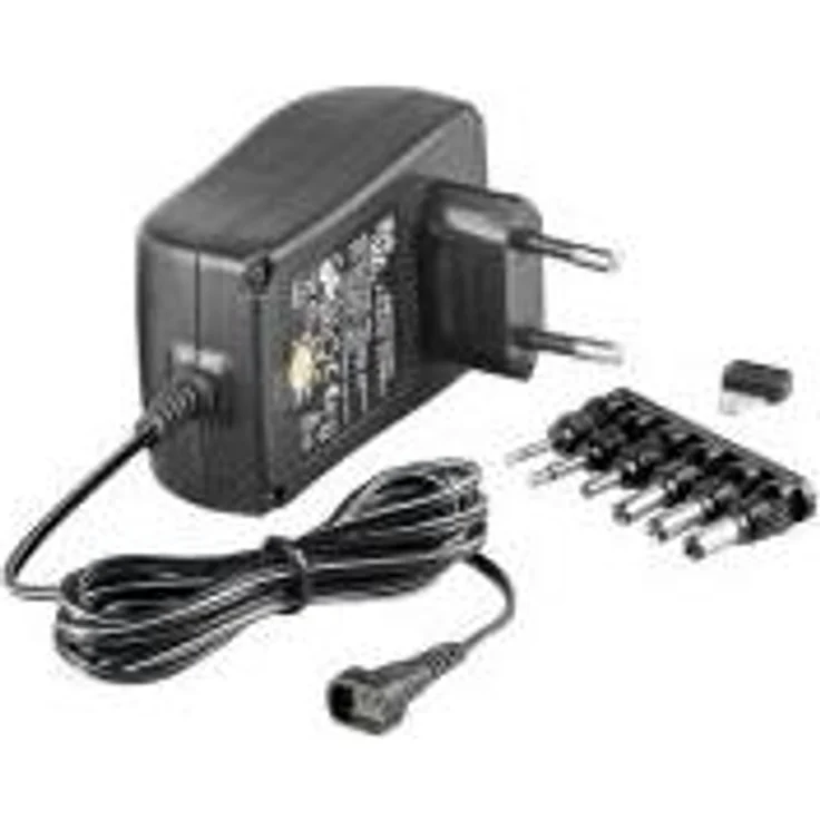 Universal Netzteil 1500mA 3V - 4,5V - 5V - 6V - 7,5V - 9V - 12V inkl. 8 Adapterstecker plus USB – Bild 7