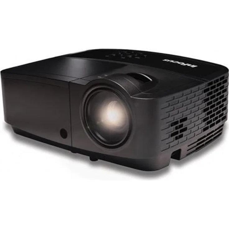 InFocus IN2128HDx Business-Beamer, DLP, Full HD (1920 x 1080), Kontrast 15000:1, 4000 ANSI-Lumen, Bildverhältnis 16:9, schwarz