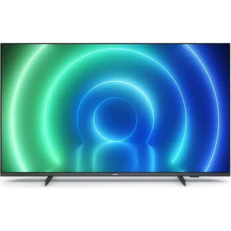 Philips 43PUS7506/12 108 cm (43 Zoll) LED Smart TV (Ultra HD, HDR, Edge LED) HD-Triple-Tuner (Sat, Antenne, Kabel) Modelljahr 2021 Energieklasse G (DE-Modell)