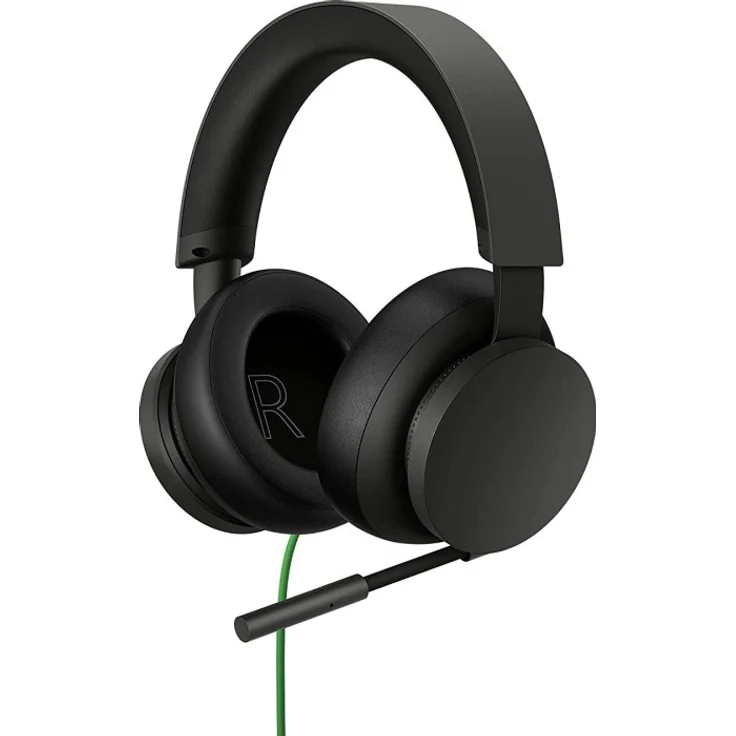 Microsoft Xbox Stereo Headset - ohrumschließend - kabelgebunden - 3,5 mm Stecker - Schwarz (8LI-00002) – Bild 1