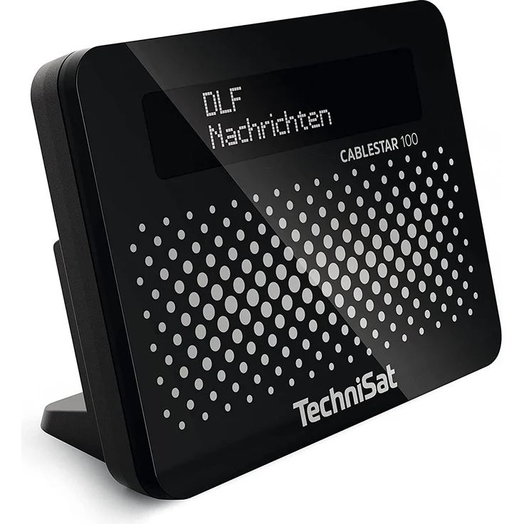 TechniSat CABLESTAR 100 Digitalradio Adapter (für unverschlüsselte digitale Radioprogramme via Kabelnetz) 2020, ohne AAC-LC, schwarz – Bild 1
