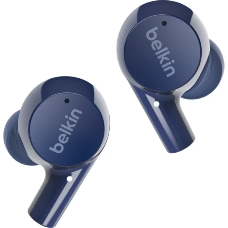 Belkin Soundform Rise AUC004BTBL True Wireless In-Ear-Kopfhörer mit Bluetooth, wasserdicht, blau – Bild 14