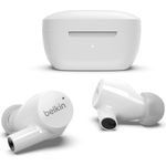 Belkin Soundform Rise True Wireless In-Ear-Kopfhörer mit Bluetooth, wasserdicht, weiß