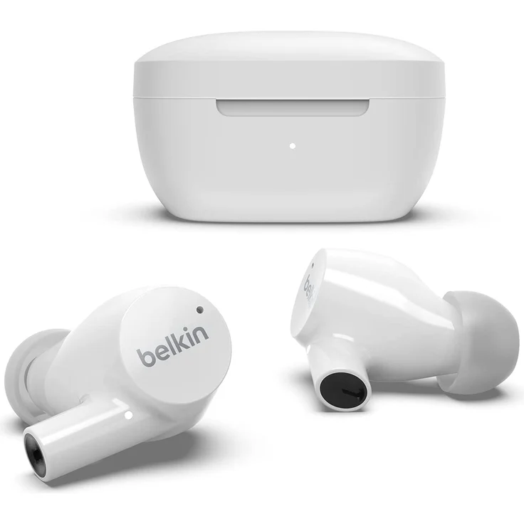 Belkin Soundform Rise True Wireless In-Ear-Kopfhörer mit Bluetooth, wasserdicht, weiß – Bild 1