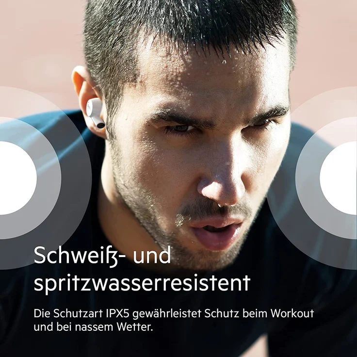 Belkin Soundform Rise True Wireless In-Ear-Kopfhörer mit Bluetooth, wasserdicht, weiß – Bild 5