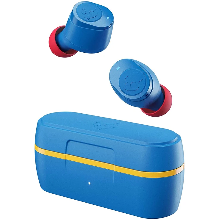Skullcandy Jib True Wireless In-Ear-Kopfhörer, Spritzwassergeschützt, 92 Blue, blau – Bild 1