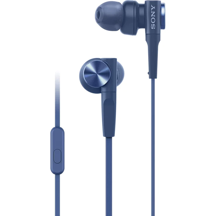Sony MDR-XB55AP Blue, In-Ear-Kopfhörer, blau – Bild 1