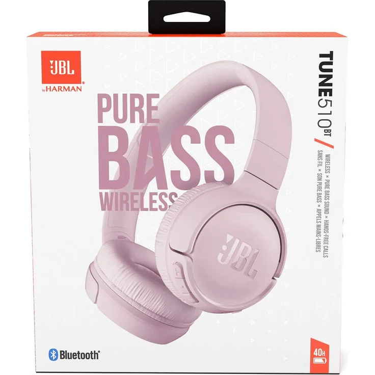 JBL Tune 510BT (JBLT510BTROS) Wireless On-Ear-Kopfhörer, Apple Siri, Bluetooth, rosa – Bild 7