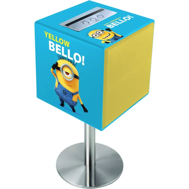 Lexibook Soundcube Despicable Me, Bluetooth-Lautsprecher, blau,gelb
