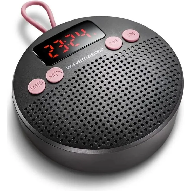 Wavemaster MOBI-3 Bluetooth-Lautsprecher, schwarz, rosa