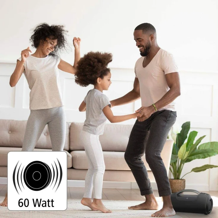 Hama Soundbarrel (188217) Bluetooth-Lautsprecher, schwarz – Bild 6