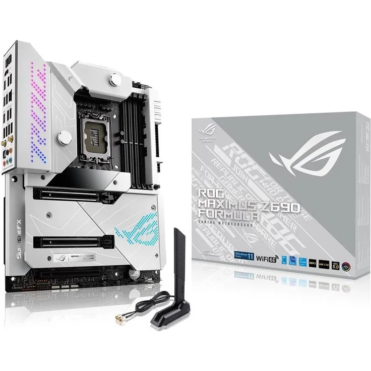 ASUS ROG MAXIMUS Z690 FORMULA - ATX - LGA1700-Sockel - Z690 Chipsatz - USB-C Gen2, USB 3.2 Gen 1, USB 3.2 Gen 2, USB-C Gen 2x2, USB4 (90MB18G0-M0EAY0) – Bild 2