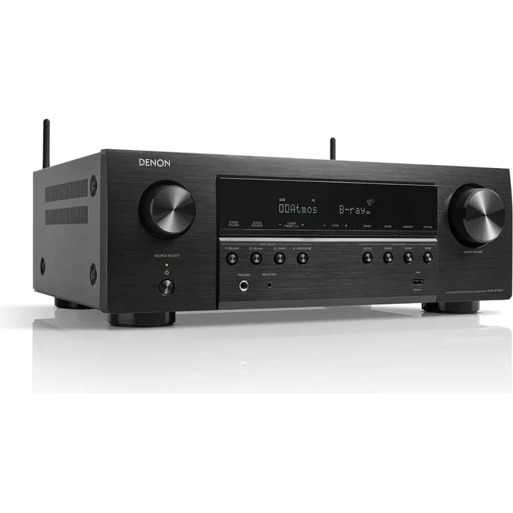 Denon AVR-S760H Heimkino-Receiver, 7.2 Kanal, HDMI-ARC, 4K, DLNA, AirPlay, Bluetooth, WLAN, HEOS, schwarz – Bild 8
