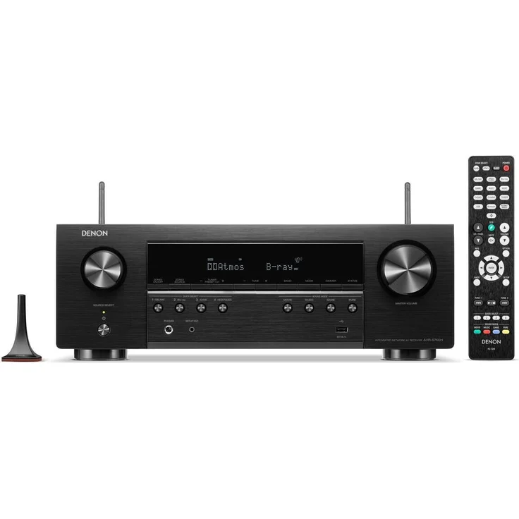 Denon AVR-S760H Heimkino-Receiver, 7.2 Kanal, HDMI-ARC, 4K, DLNA, AirPlay, Bluetooth, WLAN, HEOS, schwarz – Bild 7
