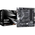 ASRock B450M Pro4 R2.0 - micro ATX - Sockel AM4 - AMD B450 Chipsatz - USB-C Gen2, USB 3.2 Gen 1, USB 3.2 Gen 2 (90-MXBEG0-A0UAYZ)