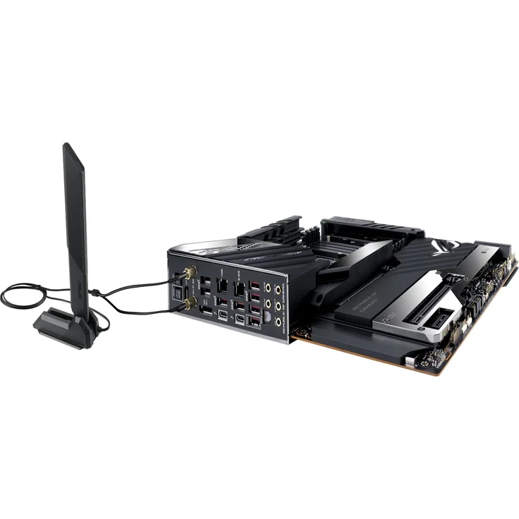 ASUS ROG CROSSHAIR VIII EXTREME - Erweitertes ATX - Sockel AM4 - AMD X570 Chipsatz - USB-C Gen2, USB 3.2 Gen 1, USB 3.2 Gen 2, USB-C Gen 2x2 - 10 Gigabit LAN, 2.5 Gigabit LAN, Wi-Fi, Bluetooth (90MB1860-M0EAY0) – Bild 7