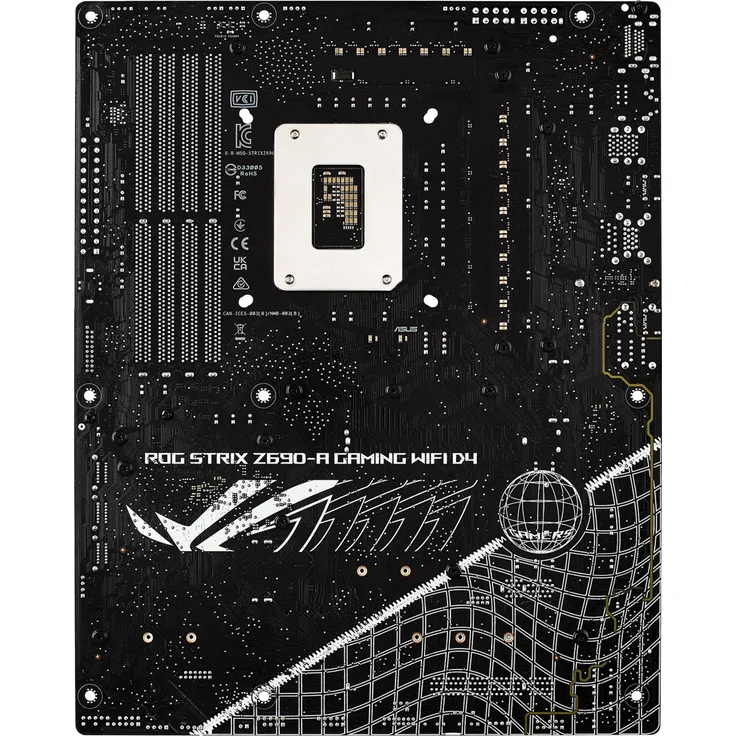 ASUS ROG STRIX Z690-A GAMING WIFI D4 - ATX - LGA1700-Sockel - Z690 Chipsatz - USB-C Gen2, USB 3.2 Gen 1, USB 3.2 Gen 2, USB-C Gen 2x2 - 2.5 Gigabit LAN, Wi-Fi, Bluetooth - HD Audio (8-Kanal) (90MB18K0-M0EAY0) – Bild 4