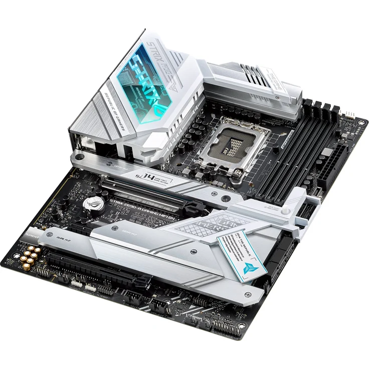 ASUS ROG STRIX Z690-A GAMING WIFI D4 - ATX - LGA1700-Sockel - Z690 Chipsatz - USB-C Gen2, USB 3.2 Gen 1, USB 3.2 Gen 2, USB-C Gen 2x2 - 2.5 Gigabit LAN, Wi-Fi, Bluetooth - HD Audio (8-Kanal) (90MB18K0-M0EAY0) – Bild 9