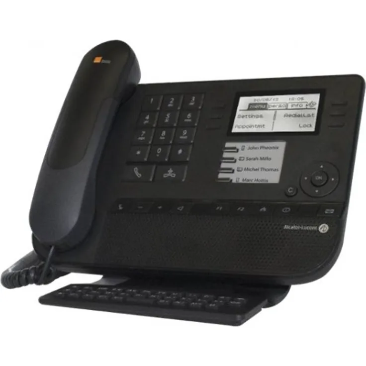 Alcatel-Lucent Premium DeskPhones 8028s - VoIP-Telefon - SIP v2 - mondgrau