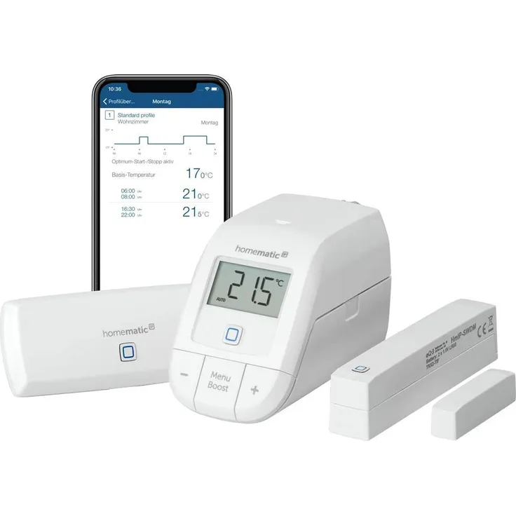 Homematic IP Starter Set Raumklima – WLAN (HmIP-SK12)