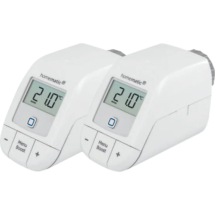 Homematic IP HmIP-SK16 Smart Home Starter Set Heizen, Digitale Steuerung für Heizung mit oder ohne App, Amazon Alexa, Google Assistant, einfache Installation, Energie sparen, Thermostat, Heizungsthermostat (156537A0) – Bild 3