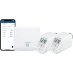 Homematic IP HmIP-SK16 Smart Home Starter Set Heizen, Digitale Steuerung für Heizung mit oder ohne App, Amazon Alexa, Google Assistant, einfache Installation, Energie sparen, Thermostat, Heizungsthermostat (156537A0)