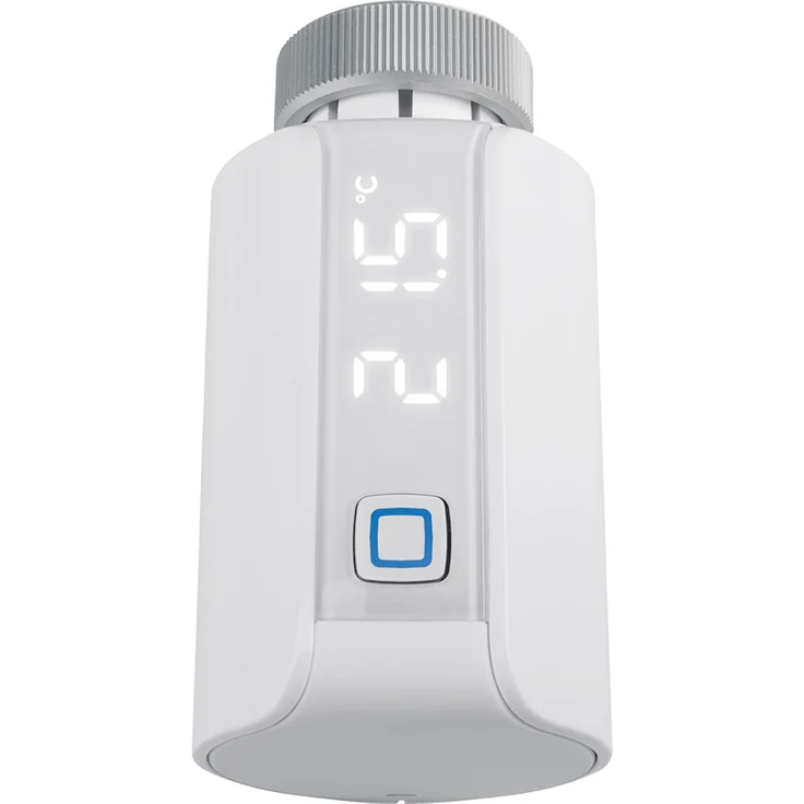Homematic IP HmIP-eTRV-E – Evo, digitaler Thermostat Heizung, Heizungsthermostat, Steuerung per App, Amazon Alexa, Google Assistant, einfache Installation, Energie sparen, weiß (155105A0) – Bild 2