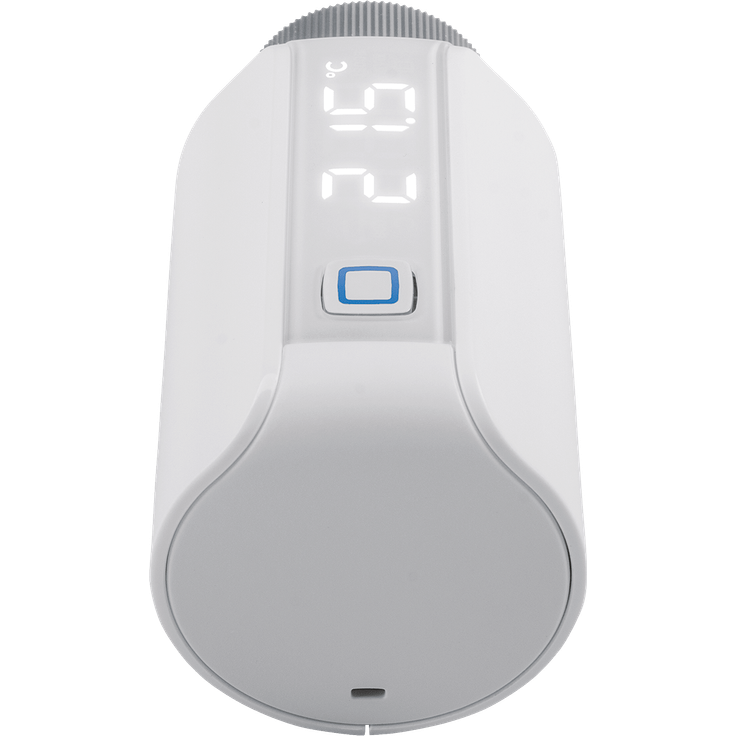 Homematic IP HmIP-eTRV-E – Evo, digitaler Thermostat Heizung, Heizungsthermostat, Steuerung per App, Amazon Alexa, Google Assistant, einfache Installation, Energie sparen, weiß (155105A0) – Bild 3