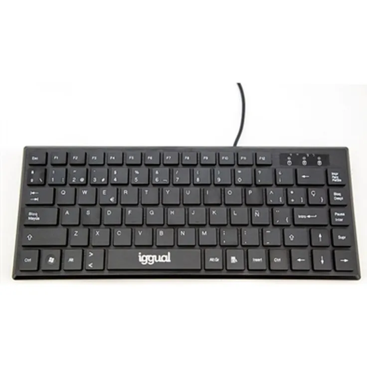 iggual IGG317082 Tastatur USB QWERTY Schwarz (IGG317082)