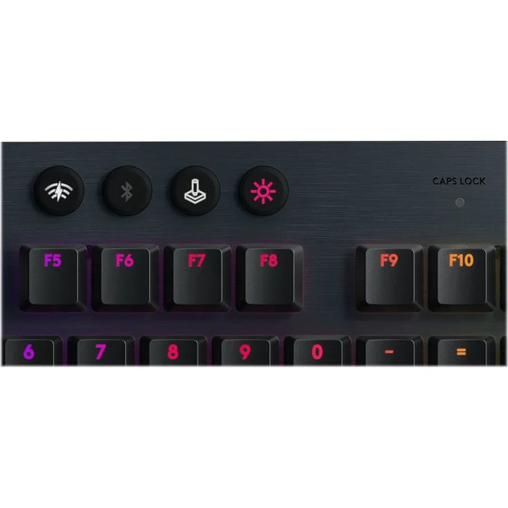 Logitech G G915 LIGHTSPEED- GL Tactile Tastatur RF Wireless + Bluetooth Schwarz (920-008905) (Englisch QWERTY) – Bild 10
