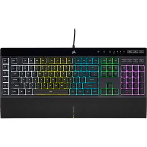 Bild für Corsair K55 RGB PRO Tastatur USB QWERTY Englisch Schwarz (CH-9226765-NA)