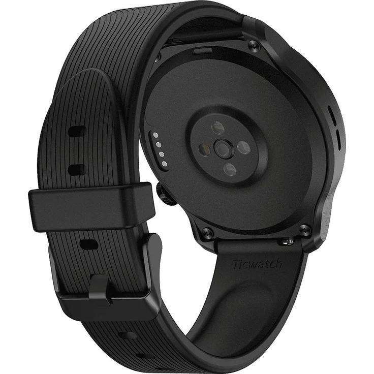 Ticwatch Pro 3 Ultra GPS Smartwatch GPS, Unisex, Einheitsgröße, Edelstahl, Glasfasergehäuse, Kautschukarmband, Black – Bild 4