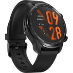 Ticwatch Pro 3 Ultra GPS Smartwatch GPS, Unisex, Einheitsgröße, Edelstahl, Glasfasergehäuse, Kautschukarmband, Black