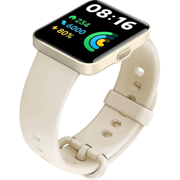 Xiaomi Redmi Watch 2 Lite GL Smartwatch GPS, Unisex, Einheitsgröße, Beige – Bild 6