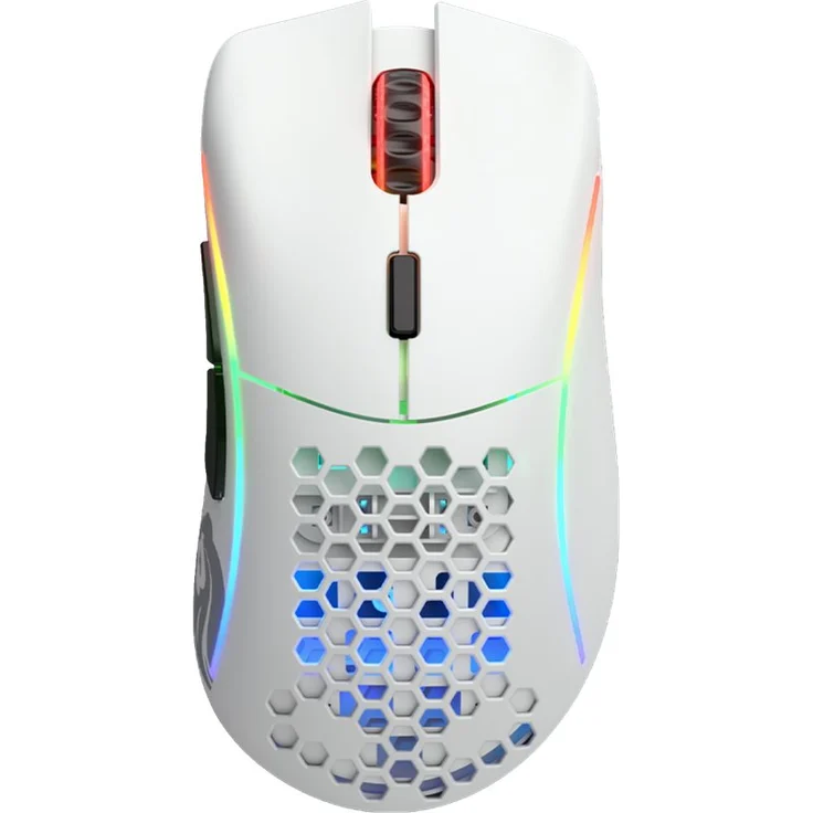 Glorious PC Gaming Race Model D Wireless Gaming-Maus, Weiß Matt – Bild 2