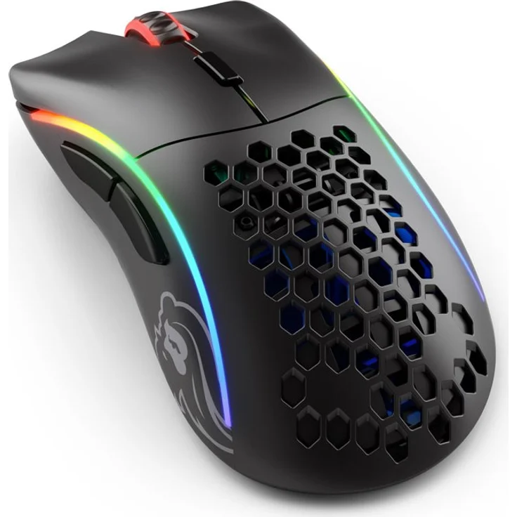 Glorious PC Gaming Race Model D Wireless Gaming-Maus, Schwarz Matt – Bild 1