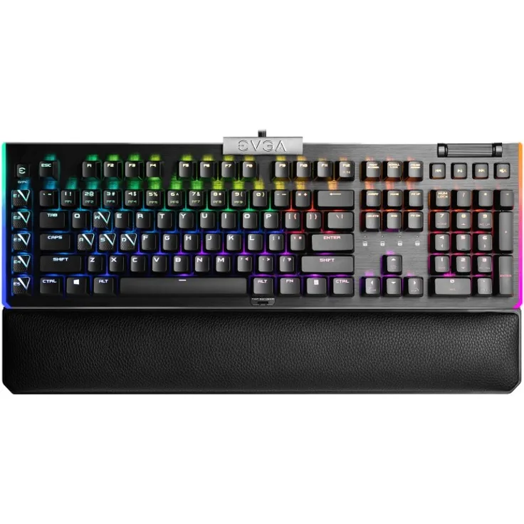 EVGA Z20 RGB Tastatur USB Schwarz (811-W1-20US-KR)
