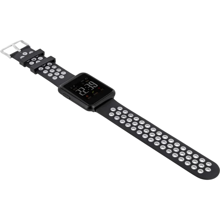 Xlyne Pro Smartwatch X-Watch Keto Sun Reflect Unisex, Metallgehäuse, Edelstahlarmband, Night Grey, grau – Bild 3