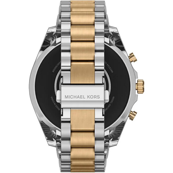 Fossil Gen 6 Smartwatch Unisex, 44 mm, Edelstahlgehäuse, Edelstahlarmband, Silber/Gold – Bild 3