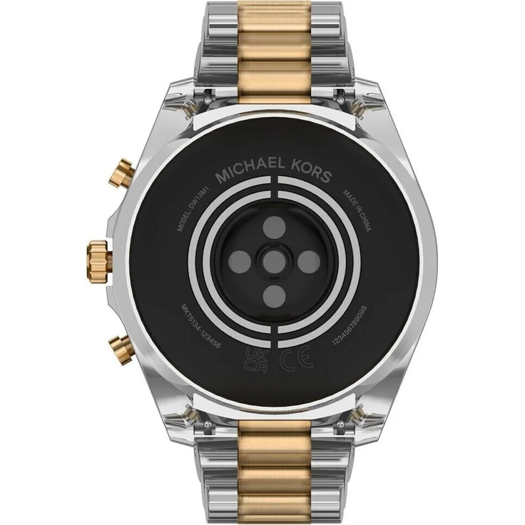 Fossil Gen 6 Smartwatch Unisex, 44 mm, Edelstahlgehäuse, Edelstahlarmband, Silber/Gold – Bild 7
