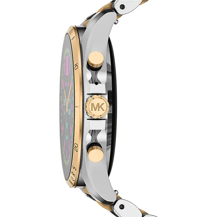 Fossil Gen 6 Smartwatch Unisex, 44 mm, Edelstahlgehäuse, Edelstahlarmband, Silber/Gold – Bild 2