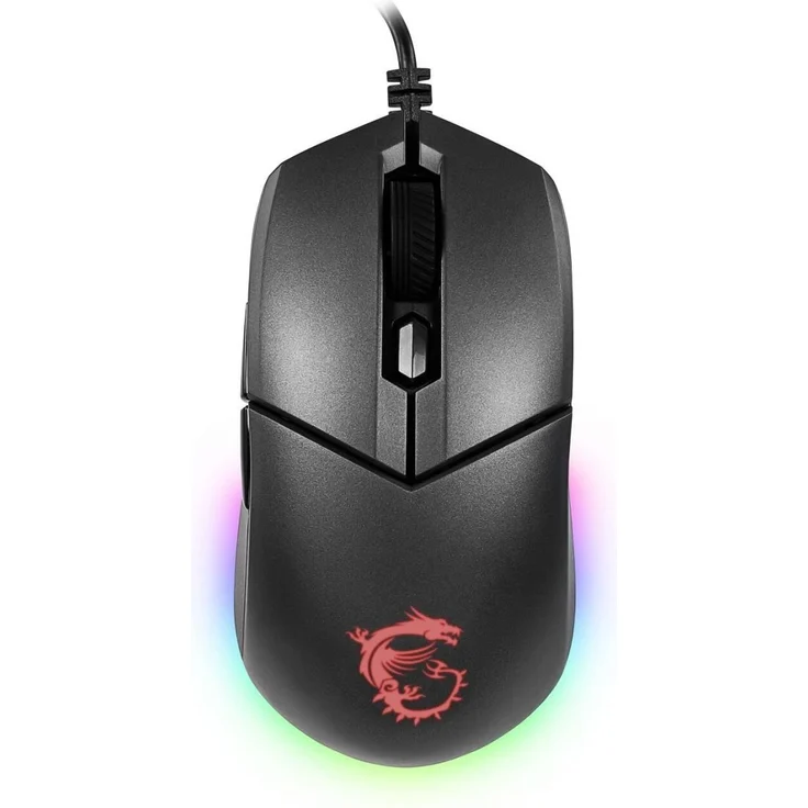 MSI Clutch GM11 Maus Beidhändig USB Typ-A Optisch 5000 DPI (CLUTCH GM11) – Bild 1