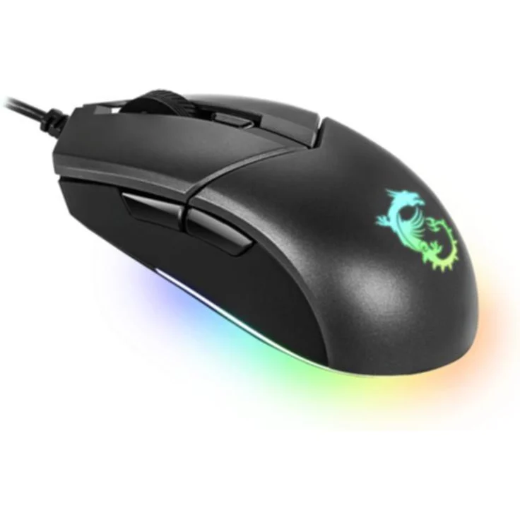 MSI Clutch GM11 Maus Beidhändig USB Typ-A Optisch 5000 DPI (CLUTCH GM11) – Bild 7