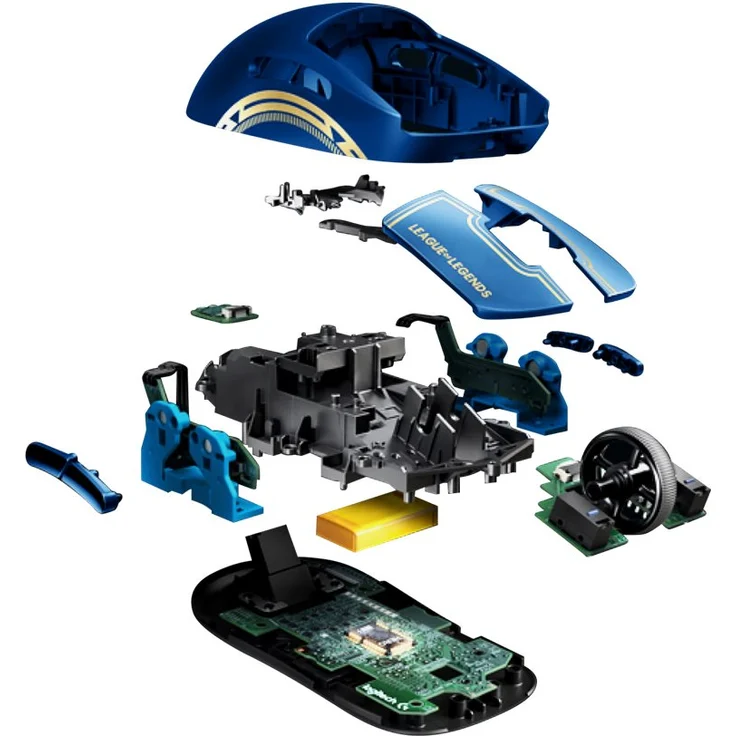 Logitech G Pro League of Legends Edition Maus Beidhändig RF Wireless Optisch 25600 DPI (910-006451) – Bild 4