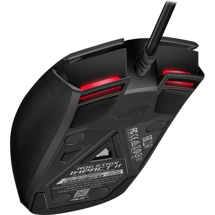 ASUS ROG Strix Impact II Maus Beidhändig USB Typ-A Optisch 6200 DPI (90MP01E0-B0UA00) – Bild 10