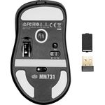 Cooler Master Peripherals MM731 Maus rechts Bluetooth+USB Type-A Optisch (MM-731-KKOH1)
