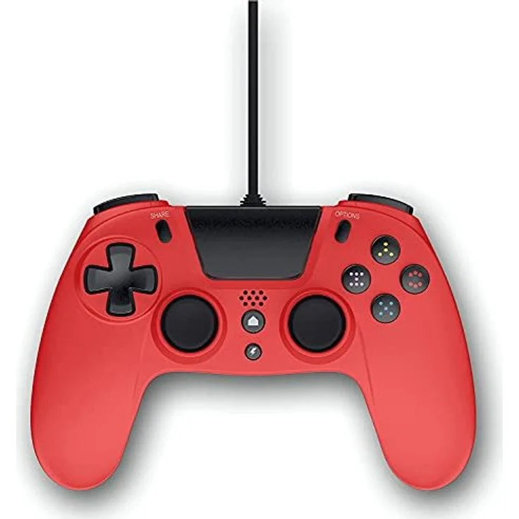 Gioteck VX-4 Premium Wired Controller, Rot (PC/PS4) – Bild 1