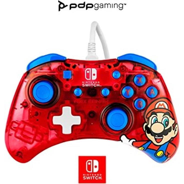 PDP Rock Candy Controller Mario Punch (Switch) – Bild 1