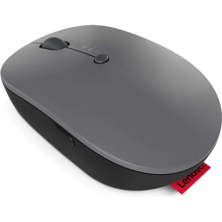 Lenovo Go Multi-Device Maus Beidhändig RF kabellos + Bluetooth Optisch 2400 DPI (4Y51C21217) – Bild 2