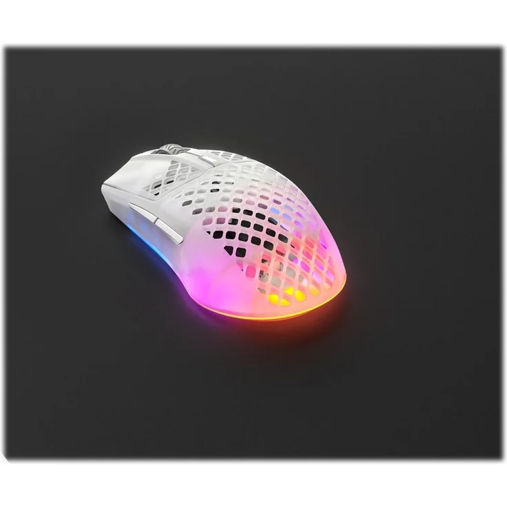 Steelseries Aerox 3 Wireless Ghost Maus rechts RF kabellos + Bluetooth Optisch 18000 DPI (62610) - Preisvergleich – Bild 6